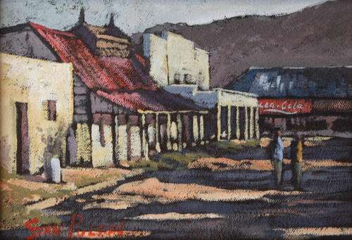 Wonderful STAN POLSON Original (21x15cm) @ a GOOD opening!!