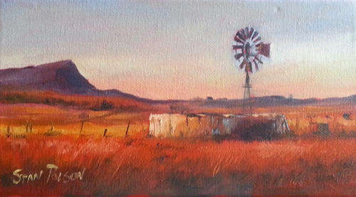 Wonderful STAN POLSON Original (21x15cm) @ a GOOD opening!!