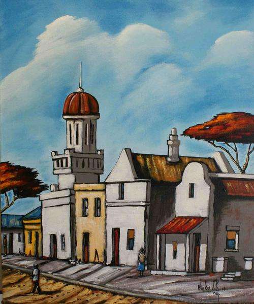 Nic Van Rensburg Junior (60x50cm). District six. CRAZY R1 opening!
