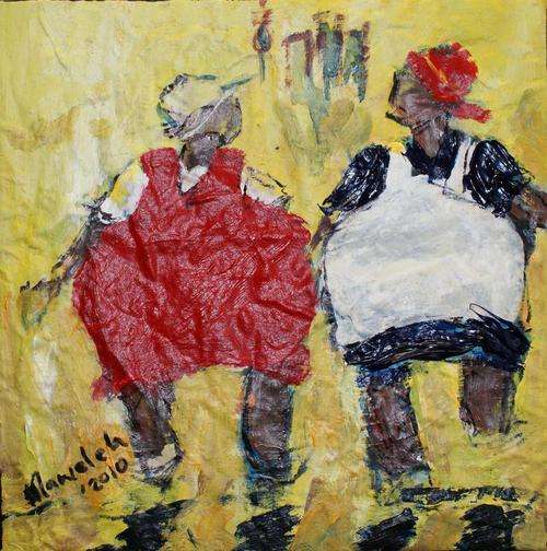 Original Stanley Mawelela SHEBEEN (30x30cm) Crazy R1 opening!