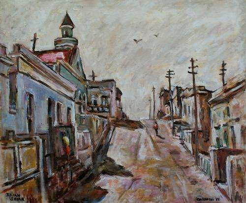 Brian Shear original Bo-Kaap(62x52cm). Good investment! Low opening!