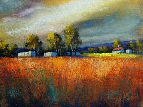 Original Stan Polson oil painting! Low opening!