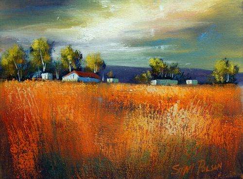 Original Stan Polson oil painting! Low opening!