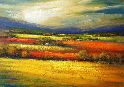Original by Stan Polson! (60x40cm). Low opening!