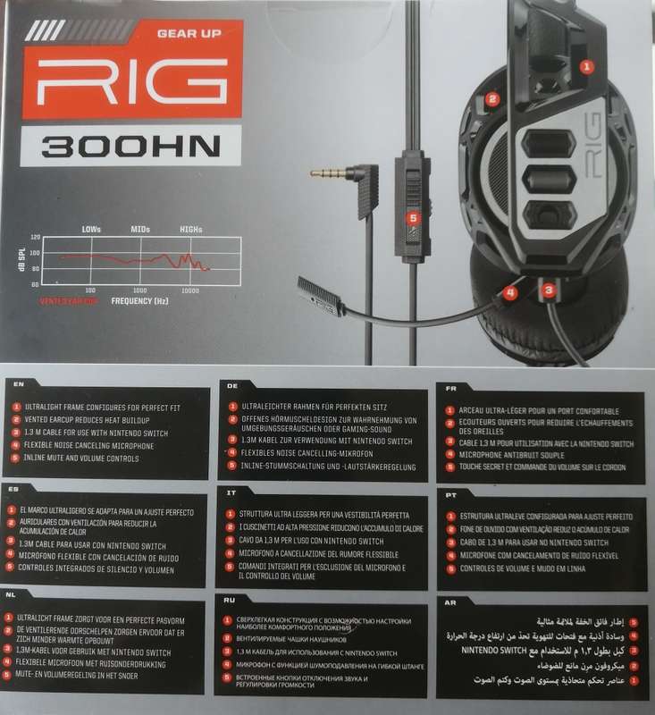 Gaming Headset RIG 300HN