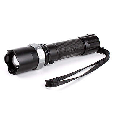 Bright 1200 Lumen LED, Aluminium Alloy Rechargeable torch*With Zoom* COMPLETE