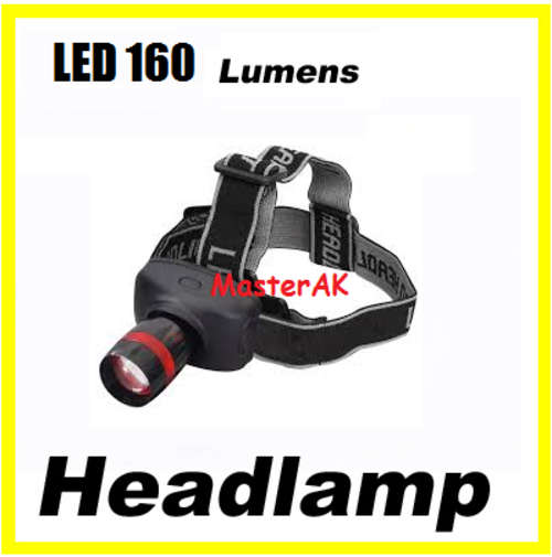 LED High Power ZOOM Headlamp with 3 modes **Great for camping, in the roof, repairs...
