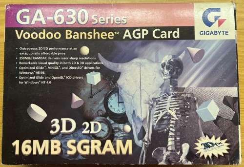 Gigabyte 3dfx Voodoo Banchee 16MB - Clearance Sale
