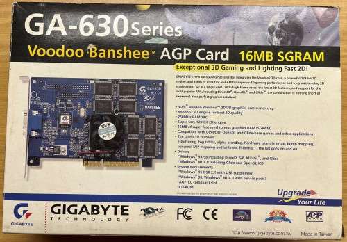 Gigabyte 3dfx Voodoo Banchee 16MB - Clearance Sale