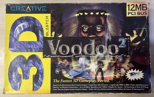 Creative 3D Blaster 3dfx Voodoo 2 12MB SLI Kit