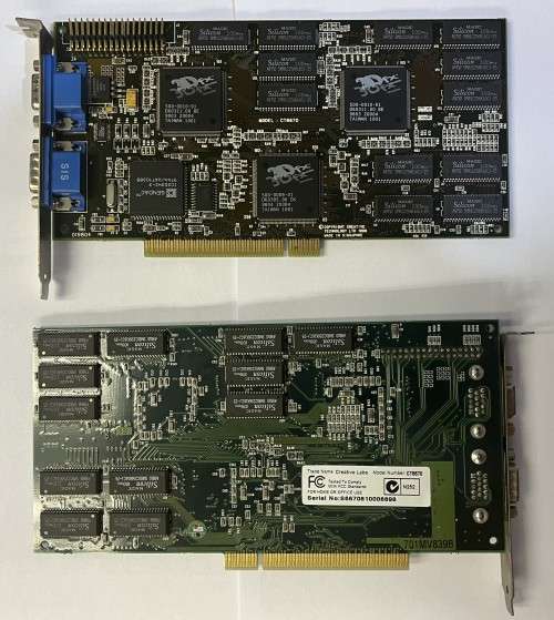 Creative 3D Blaster 3dfx Voodoo 2 12MB SLI Kit