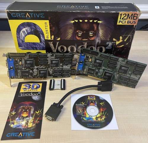 Creative 3D Blaster 3dfx Voodoo 2 12MB SLI Kit