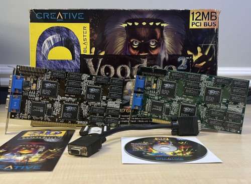 Creative 3D Blaster 3dfx Voodoo 2 12MB SLI Kit