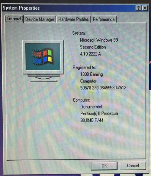 1998 - Gaming PC