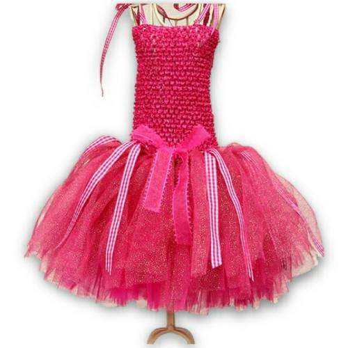 Daizee Fairy Tutu Dress HotPink - Medium 2 - 5 years
