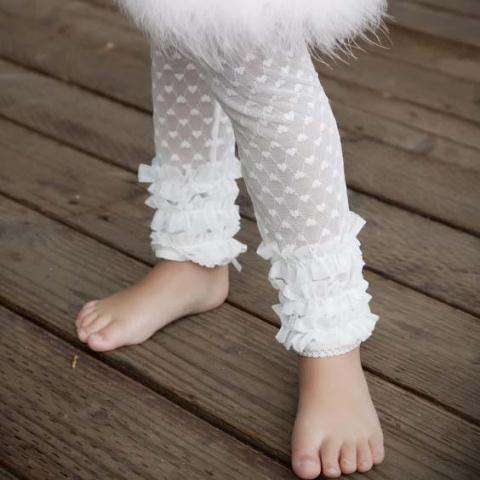 Huggalugs Lacettes - White