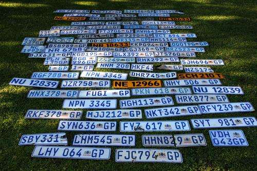 Number Plate Collection