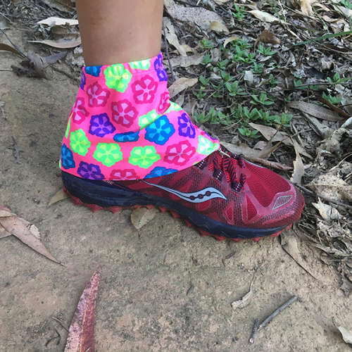 TRAIL RUNNING GAITERS Flower Power