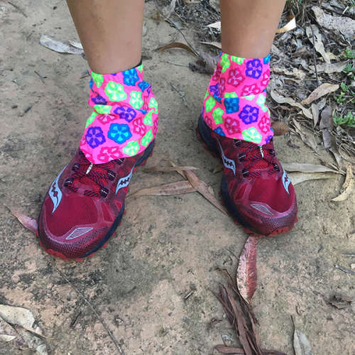 TRAIL RUNNING GAITERS Flower Power