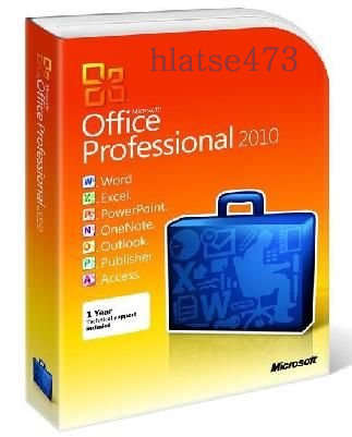 #New# "FULL VER Microsoft Office 2010 Professional New in box. "Retail'_Full version--