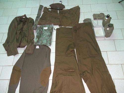 Old Army Surplus Stock Lot