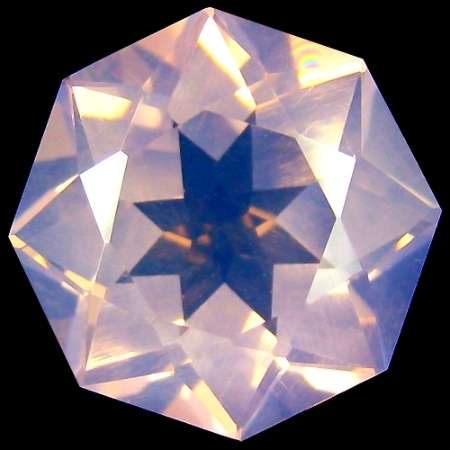 SPECIAL!   EXQUISITE IN EVERY WAY!  MAGNIFICENT 5.63 CT. ROUND FACET 100% NATURAL LAVENDER AMETHYST