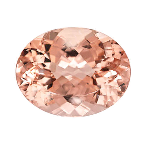 WEEKEND SPECIAL!  BEAUTIFUL   2.26 CT.  OVAL FACET 100% NATURAL PINK MORGANITE