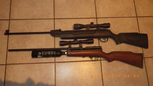 2 x AIr Rifles