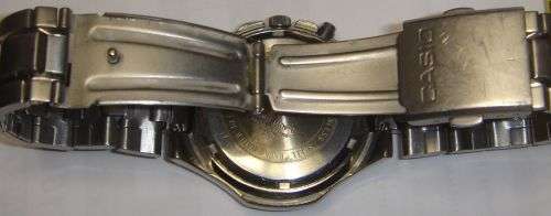 CASIO EDIFICE ILLUMINATOR WR 100m QUARTS JAPAN MOVEMENT IN WORKING ORDER