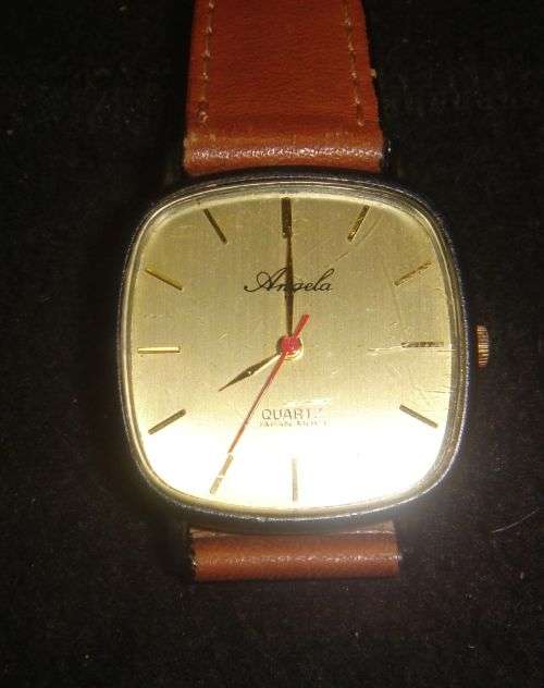 A LADIES ANGELA WITH JAPAN MOVEMENT QUARTZ IN EXCELLENT WORKING ORDER