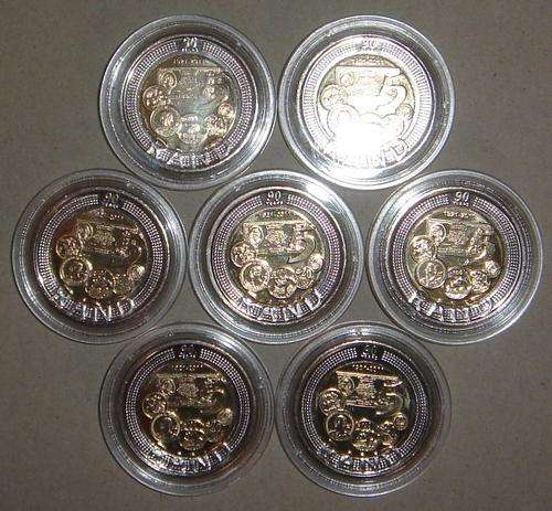 Reserve bank 90th birthday featuring Mr Nelson Mandela, SA's coin with the most History