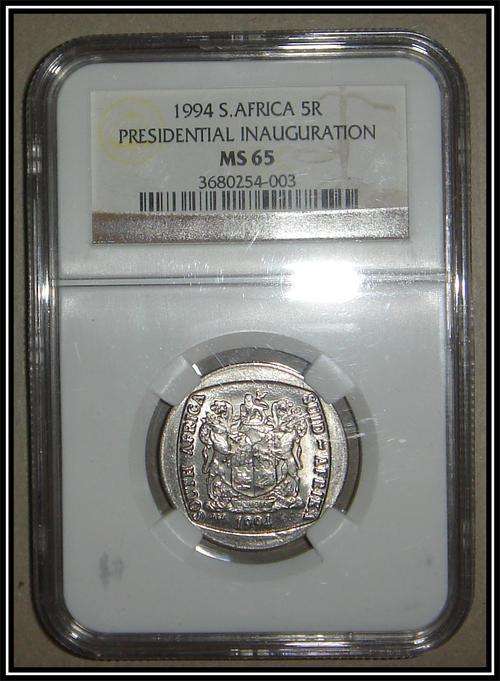 PRESIDENTIAL INAUGURATION NGC GRADED MS65 HIGH GRADE