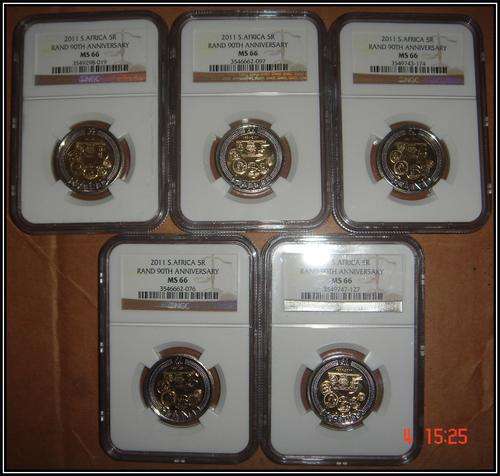 SARB COINS MS66