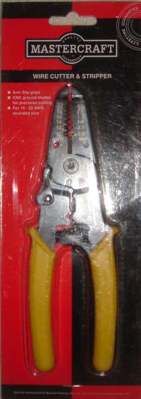 MASTERCRAFT WIRE CUTTER & STRIPPER