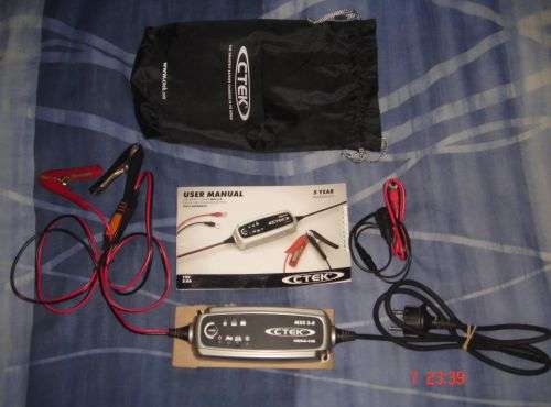 CTEK MXS 3.6 12V BATTERY CHARGER  I AM ONLY SELLING THIS BECAUSE I AM CHANGING OVER TO A 24V SYSTEM