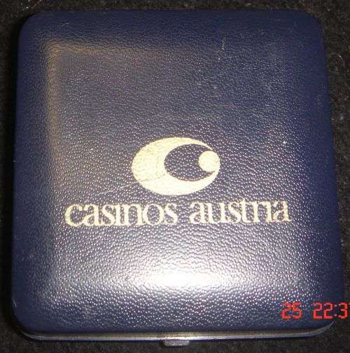 .999 Silver Austrian 100 Shilling Gaming Token
