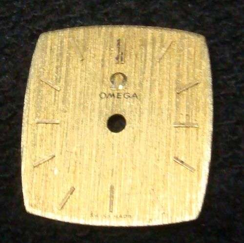 OMEGA LADYS GOLD DAIL 15mm x 22mm