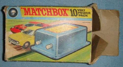 MATCHBOX POWER PACK 10 VOLT IN WORKING CONDITION
