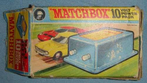MATCHBOX POWER PACK 10 VOLT IN WORKING CONDITION