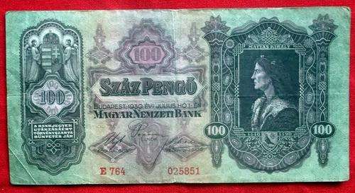7x old notes Hungary, Austria, Czechoslovakia etc. from 1916-1945. Bid per note to take all.