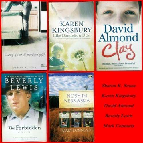 5 x Excellent books, Novels, Romance etc. Bid per book to take all.