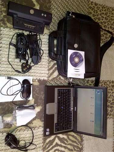 Secondhand Dell Latitude D630 Laptop with Accessories