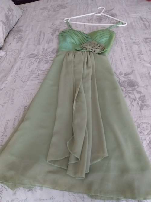 Green Cocktail Dress (Size: Small)