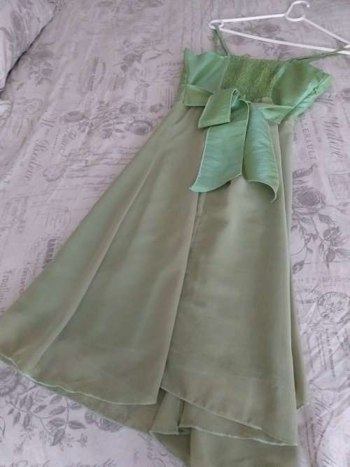 Green Cocktail Dress (Size: Small)