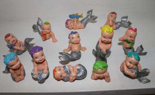 Magic Diaper Dolls / Babies: COMPLETE Set of Merbabies (ALL 12)