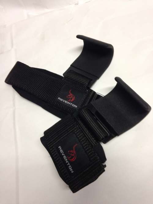 REVENTON black weight lifting HOOKS (buy one set, get one set FREE)