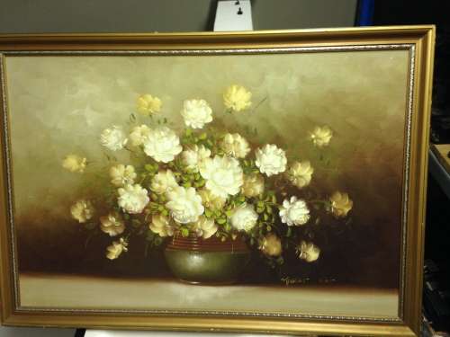 ROBERT COX - Vintage original OIL painting, on board