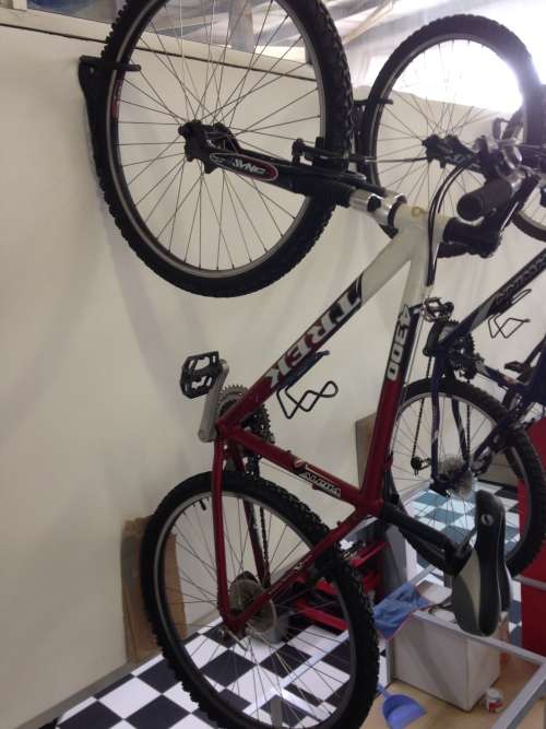 REVENTON wall or ceiling mount bicycle HOOK, space saving storage solution