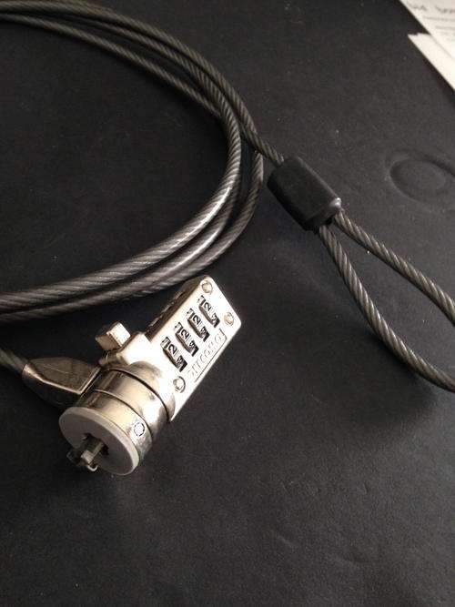 DEFCON CL Notebook laptop Security cable lock - combination lock