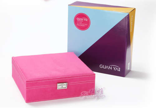 Suede Jewellery Box